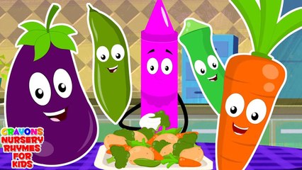 Vegetables Song, Healthy Eating and Preschool Video for Kids