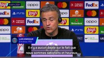 Luis Enrique heureux de Dembélé et de la prestation globale