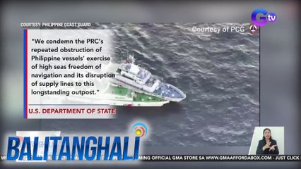 Pambobomba ng tubig ng China Coast Guard sa Unaizah Mae 4, nagdulot ng pinsala | BT