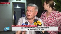 César Acuña se reúne con bancada de Alianza para el Progreso tras renuncia de Alberto Otárola