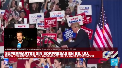 Informe desde Richmond: Biden y Trump, un paso más cerca de ser nombrados candidatos