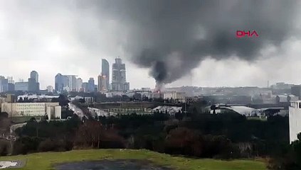 İTÜ yerleşkesinde yangın: Ekipler müdahale ediyor