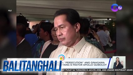 Atty. Topacio, tinawag na "Persecution" ang ginagawa ng Senado sa kliyente niyang si Pastor Apollo Quiboloy | BT