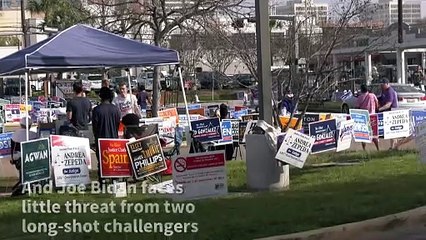 US voters head to polls for Super Tuesday