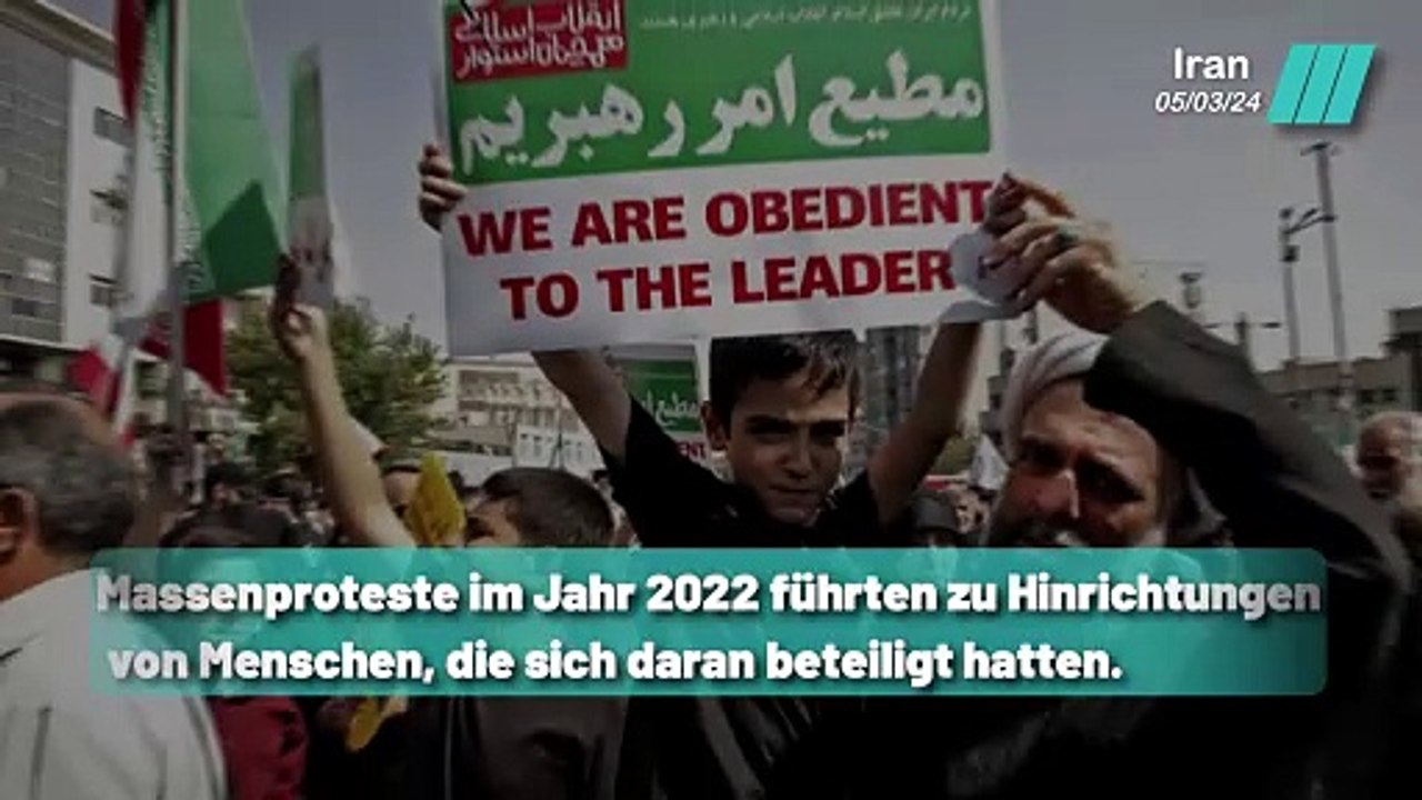 Schockierende Enthüllungen: 834 Hinrichtungen im Iran - 40% mehr als im Vorjahr