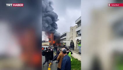 İTÜ yerleşkesinde yangın