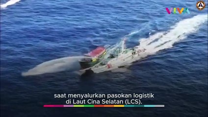 Duel di LCS, China 'Guyur' Kapal Filipina