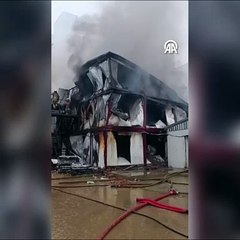 İTÜ yerleşkesinde yangın paniği