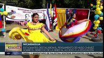 Nicaragua rinde homenaje al comandante Hugo Chávez