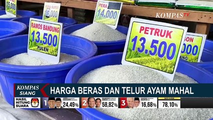 Di Pasar Kramat Jati, Harga Beras Premium Masih di Angka Rp16 Ribu!