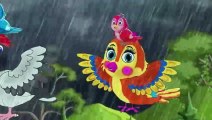 चिड़िया, उसके बच्चे और पानी का तूफ़ान | Tuntuni Stories | Hindi Kahaniya  | Chidiya wala Cartoon