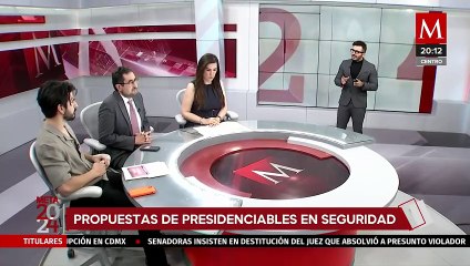 ¿Cuál es la estrategia de seguridad de los candidatos presidenciales?