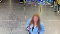 Lüks ciple ölüme sebep olan 16 yaşındaki çocuk ve annesinin havalimanındaki görüntüleri