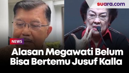 Terungkap! Ternyata Ini Alasan Megawati Belum Bisa Bertemu Jusuf Kalla