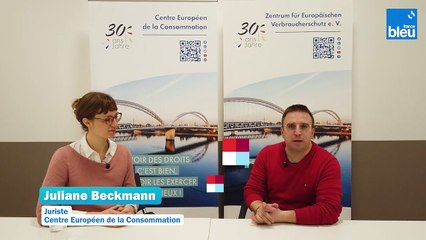 Juliane Beckmann  du CEC, envoi colis transfrontalier 3/5