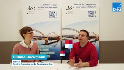 Juliane Beckmann du CEC, envoi de colis transfrontalier 1/5