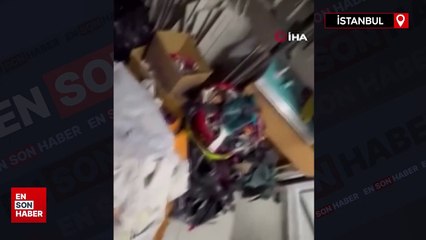 Zeytinburnu'nda kaçak yılan ve deve kuşu derileri ele geçirildi