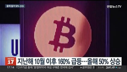 비트코인 28개월 만에 사상 최고…6만9,300달러 찍고 급락