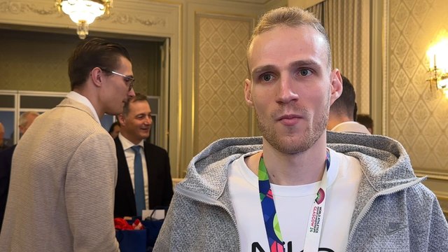 Le Premier ministre De Croo reçoit les athlètes belges médaillés aux Championnats du monde d'athlétisme en salle