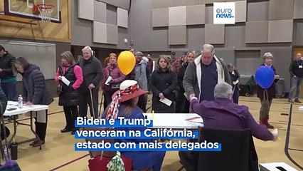 Trump e Biden dominam "Super Terça-Feira", Nikki Haley venceu no Vermont
