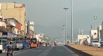 ค่า PM 2.5 ชายแดนแม่สาย สูงเกินมาตรฐาน อสม. เคาะประตูบ้าน แนะนำการดูแลตัวเอง