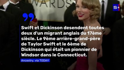 Ancestry révèle un lien entre Taylor Swift et Emily Dickinson