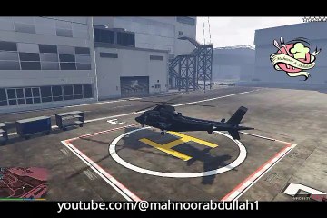 Michael found AIRWOLF Helicopter  GTA 5