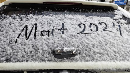 Adana'da sağanak ve kar... Yüksekler beyaza büründü