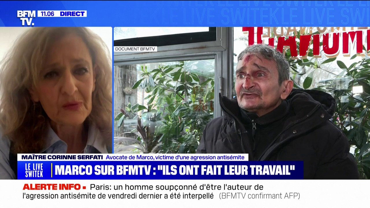 "Ces mots sont d'une extrême gravité et marquent un cran supplémentaire dans ces drames antisémites": l'avocate de la victime réagit à l'interpellation d'un suspect