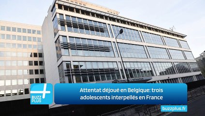 Attentat déjoué en Belgique: trois adolescents interpellés en France