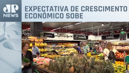 Mercado reduz projeção da inflação e eleva PIB em 2024