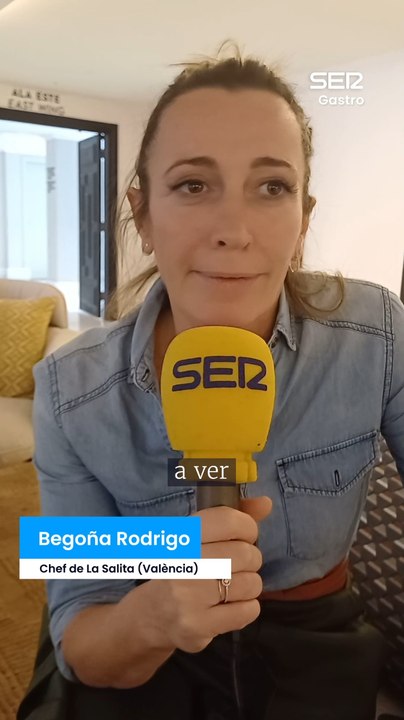 Begoña Rodrigo, chef de 'La Salita' (València , tras conseguir su tercer sol Repsol