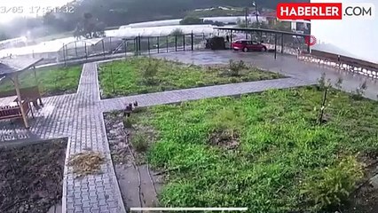 Antalya'da Hortum Felaketi Kamerada