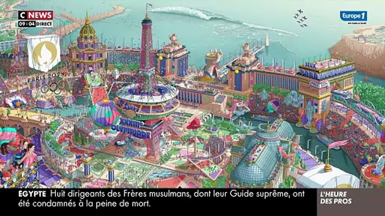 Pascal Praud critique l'affiche des JO 2024 de Paris : Yann Barthès le recadre dans Quotidien