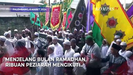 Download Video: Jelang Ramadan, Tradisi Ziarah Kubro Sambangi Pemakaman Ulama di Palembang