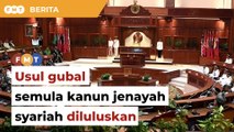 DUN Kelantan lulus usul gubal semula 16 Enakmen Kanun Jenayah Syariah terbatal