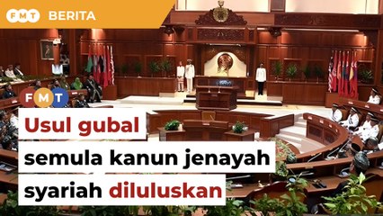 Скачать видео: DUN Kelantan lulus usul gubal semula 16 Enakmen Kanun Jenayah Syariah terbatal