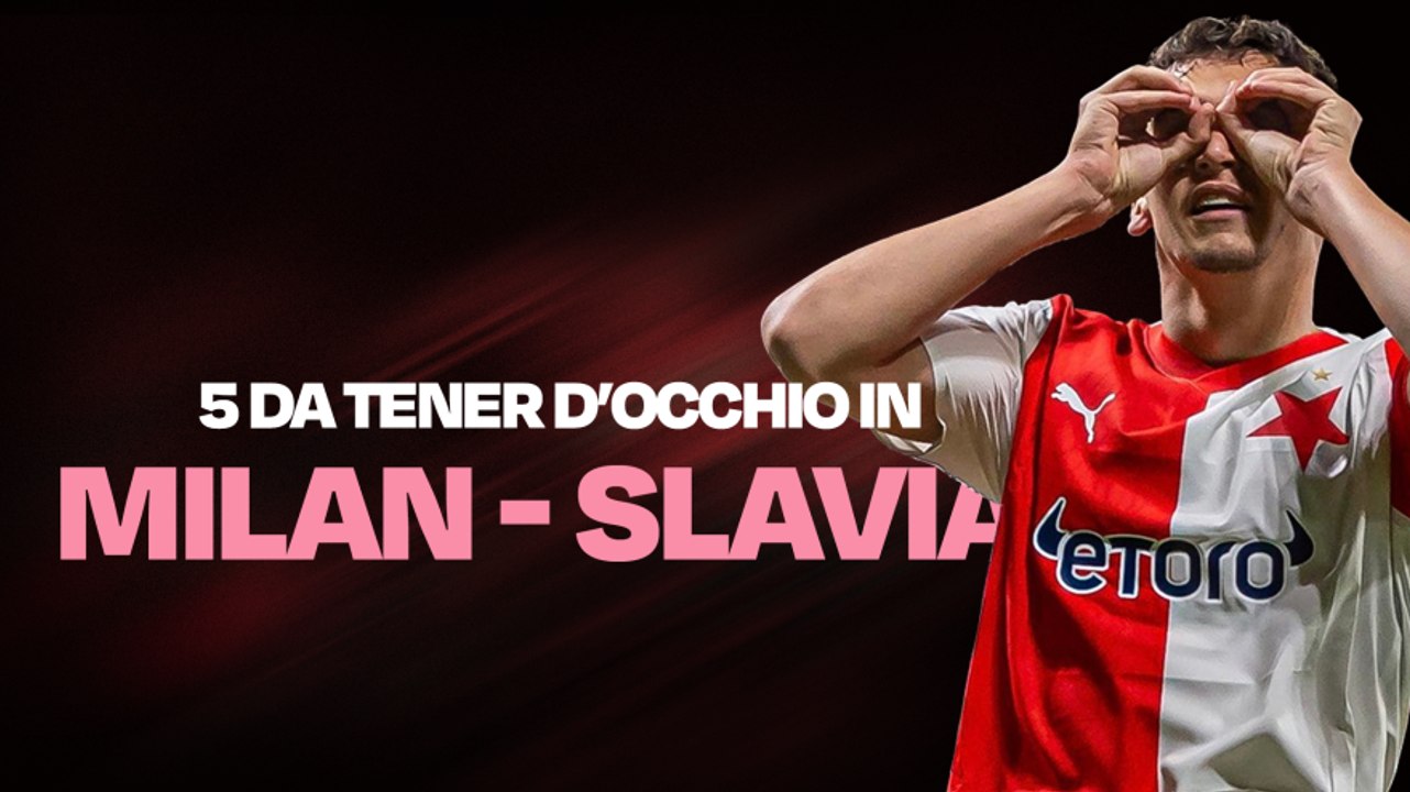 Milan-Slavia Praga, da Zima a bomber Chytil: 5 giocatori da tenere d'occhio tra i cechi