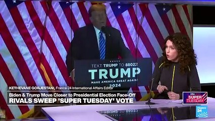 Super Tuesday vote: Biden & Trump move closer to presidential election face-off