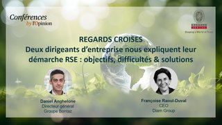 Conférence RSE: deux dirigeants d’entreprise nous expliquent leur démarche RSE : objectifs, difficultés & solutions