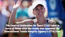 Simona Halep wins appeal: Reduced ban sparks court return