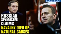 Alexei Navalny Death: Russian Intelligence Chief says Navalny died of natural causes | Oneindia