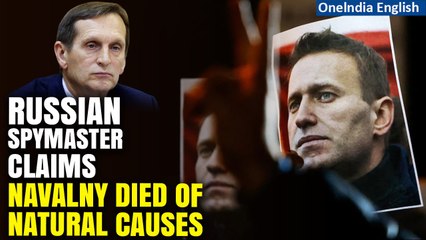 下载视频: Alexei Navalny Death: Russian Intelligence Chief says Navalny died of natural causes | Oneindia