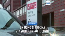 Vaccino Covid, cittadino tedesco assume 217 dosi in 29 mesi: nessun effetto collaterale