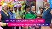 PM Narendra Modi Inaugurates India’s First Underwater Metro Service In Kolkata