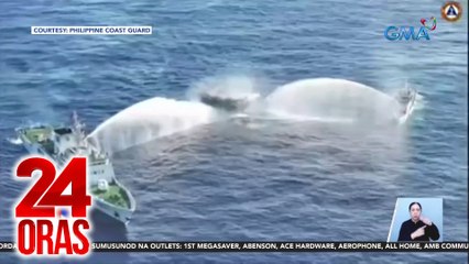 Vice Admiral Carlos: mas malakas kumpara noon ang pangwa-water canon ng China | 24 Oras