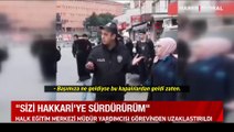 Adres Zonguldak: Tartışmayı ayırmaya çalışan polisleri 'Hepinizi Hakkari'ye sürdürürüm' diyerek tehdit etti