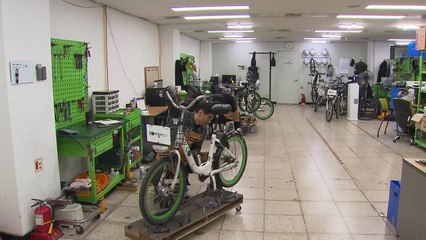 [서울] 서울 공공자전거 '따릉이' 부품 5천여 개 재활용...올해 확대 추진 / YTN