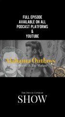 In the early days of #Alabama, a #murderer turned #Sheriff became more than folk-lore. To some a hero and to others pure terror. Did a #Birmingham madam aid in his escape from #prison? Listen to find out. Link in bio.