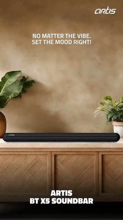 Transform Your Home Theater: Introducing the BT X5 Soundbar